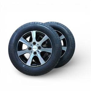 Täydellinen pyörä kevytmetallivanteella 155/80 R13 500 kg M+S (4x100)