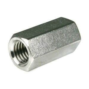 Jatkomutteri M10×30 DIN6334 Zn