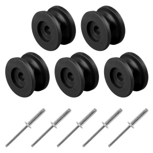 Kuminarun vastukset niitteineen (4,8×20), 5 kpl sarja