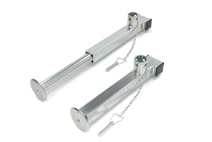 Kulmatuet Ø60 mm, 1300 kg 400‐765mm